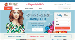 Desktop Screenshot of dumlatek.cz